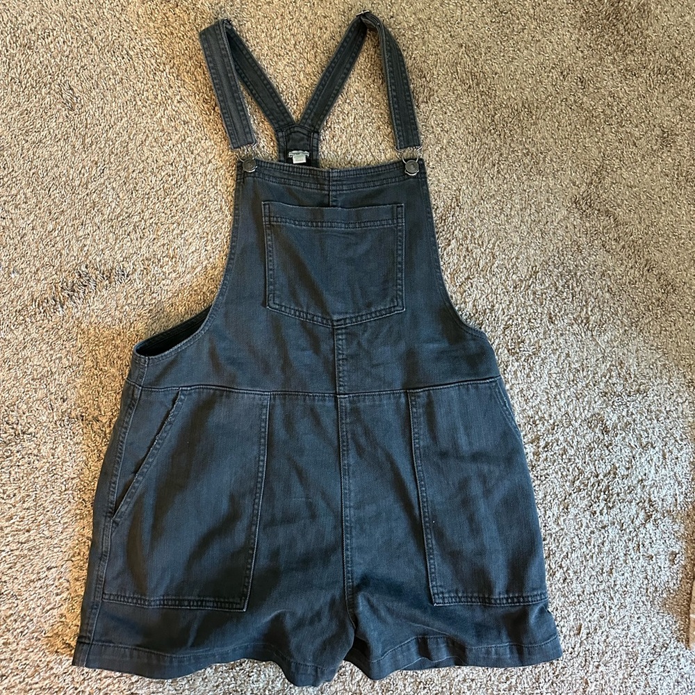 Aerie Black Overalls